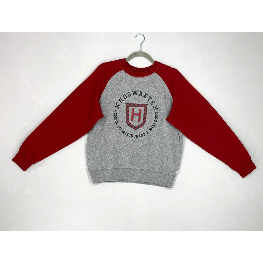 Harry Potter x Vans Sweater M Grey/Red Women Sweatshirt Movie Hogwarts